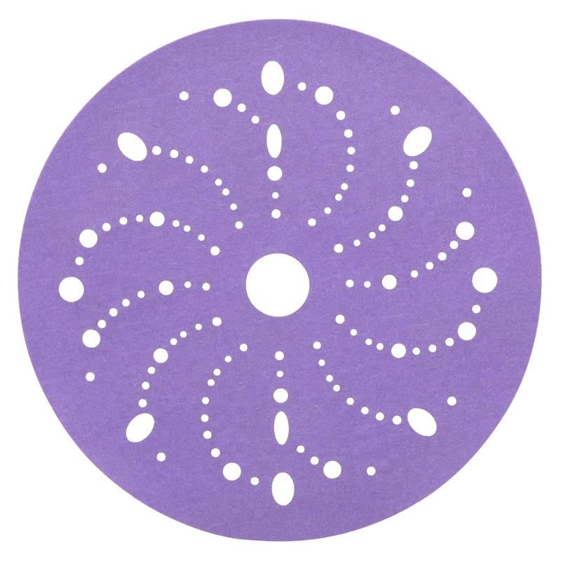 3M™ Hookit™ KTL – specialslipskiva 337U, 150 mm, flerhål, P320, 50535 | Förpackning (50 stycken)