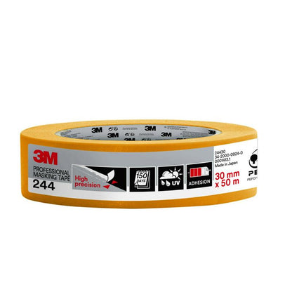 3M™ Painter's Masking Tape 244, 50 m - maskeringstejp för målningsarbete