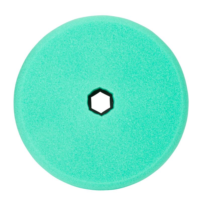 3M™ Perfect-It™ Poleringsskumpad Grov, Quick Connect System, Grön, Platt, 150 mm, 50878 | Förpackning (1 st)