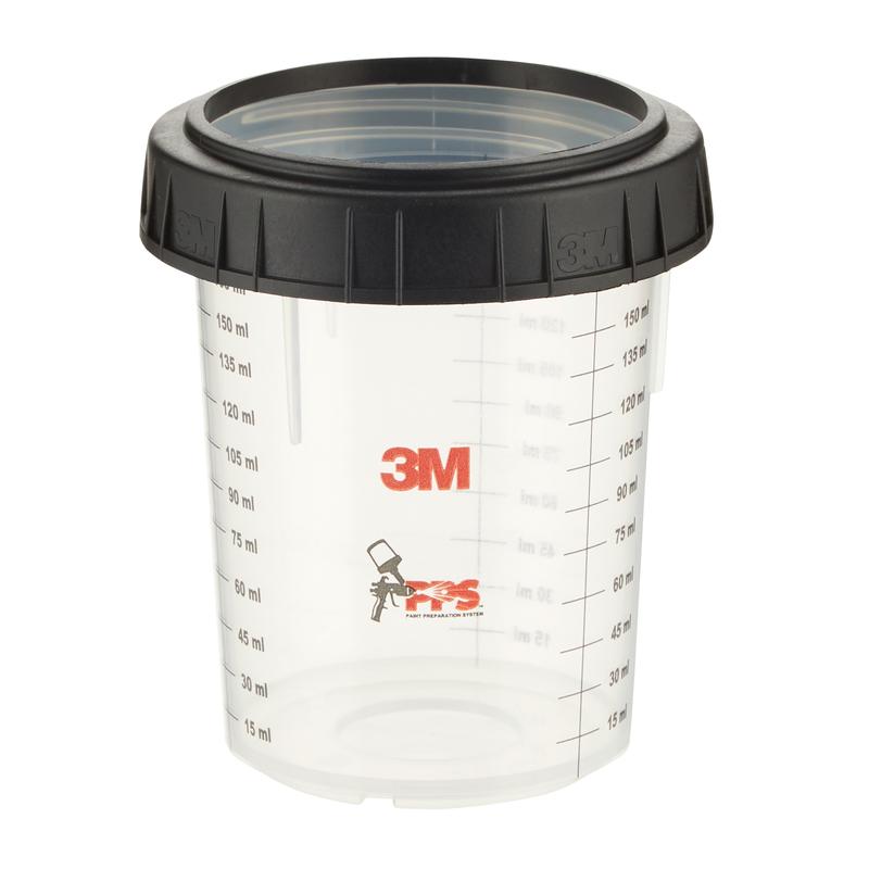 3M™ PPS™ extern kopp med skruvring, liten, 170 ml, 16115 | Förpackning (170 ml)