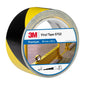 3M™ Hazard Marking Tejp 5702, gul/svart, 50 mm x 33 m, 0,14 mm, individuellt bekvämt förpackad | Förpackning (1 rulle)