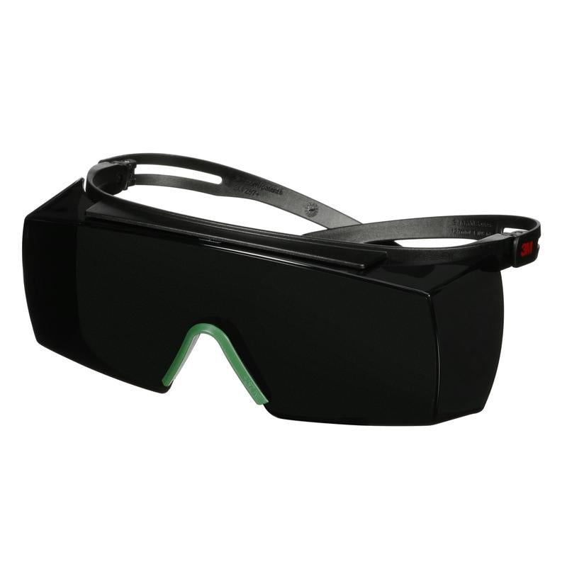 3M™ SecureFit™ 3700 överglasögon, svarta skalmar, anti-repbeläggning, grå lins IR 5.0, SF3750AS-BLK, 20 per förpackning | Förpackning (1 st)