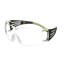 3M™ SecureFit™ 400 Reader Skyddsglasögon, svarta/gröna skalmar, repbeläggning/anti-dimmbeläggning, +2,0 Power Clear Lens, SF420AS/AF-EU, 20 per förpackning | Förpackning (1 st)