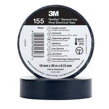 3M™ Temflex™ vinylisoleringstejp 155 - 19 mm x 20 m