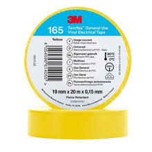 3M™ Temflex™ Vinyl eltejp 165 gul