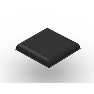 3M™ Bumpon™ SJ5705 elastisk stötfångare, svart, 32,4 x 6,4 mm, självhäftande naturgummi R-30 | Förpackning (1 st)