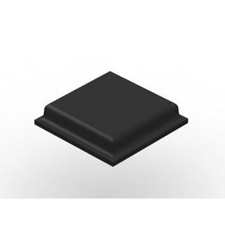 3M™ Bumpon™ SJ5007 Elastisk stötfångare, svart, 10,4 x 2,5 mm, självhäftande naturgummi R-30 | Förpackning (1 st)