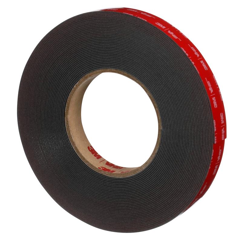 3M™ VHB™-tejp 5952F, svart, 9 mm x 33 m, 1,1 mm | Förpackning (1 rulle)
