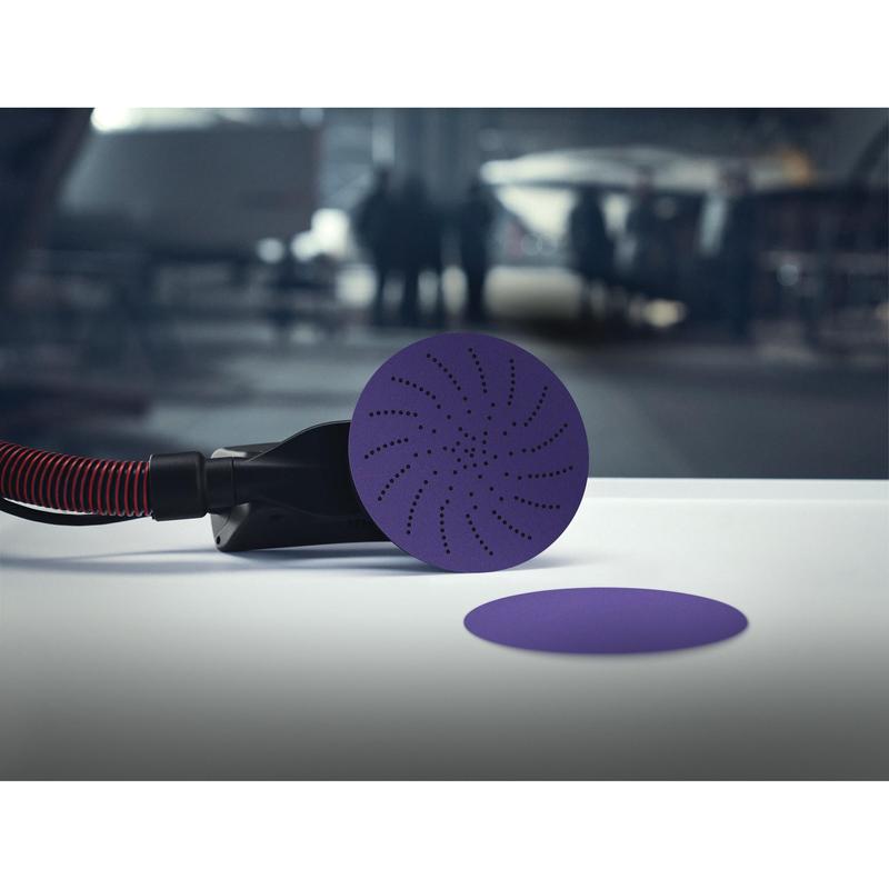 3M Xtract™ Cubitron™ II tygslipskiva 900DZ, 150 mm, 60+, flerhål | Förpackning (50 stycken)