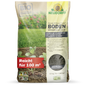 Der Terra Preta BodenVerbesserer von Neudorff Shop ist ein biologischer Bodenverbesserer für Rasen und Obst, geeignet für 100 m². Auf der Verpackung sind Produktinformationen und Bilder von Gras, Erde und Setzlingen abgebildet - perfekt, um Ihren Boden zu verbessern.