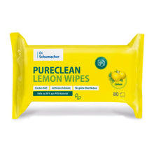 Dr. Schumacher Purelean Lemon Wipes | Förpackning (80 våtservetter)
