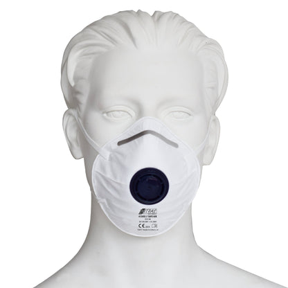 NITRAS SAFE AIR, andningsmask, vit, EN 149, låda med 15 delar | Förpackning (15 stycken)