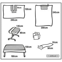 Hartmann Foliodrape Uni.-SchlitztSet II PPlus P4 | Förpackning (4 stycken)