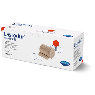 Hartmann Lastodur mjukbandage 12cmx7m (P10) | Förpackning (10 stycken)