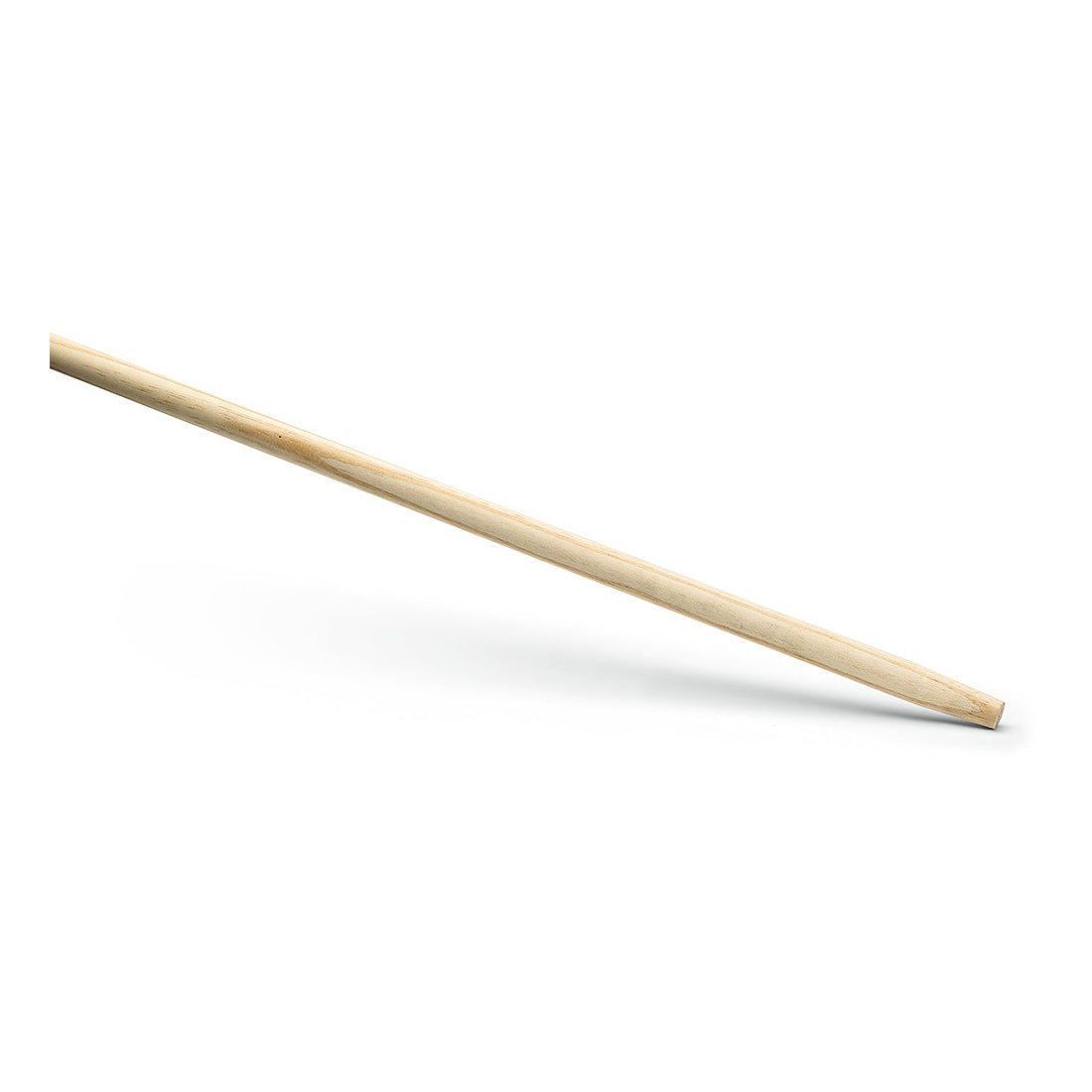 En Nölle Profi Brush enhetsstång 28x1.400 mm från Nölle Profi Brush Borst- & Penselteknik e.K., med en slät, cylindrisk träform, är fotograferad mot en vit bakgrund.