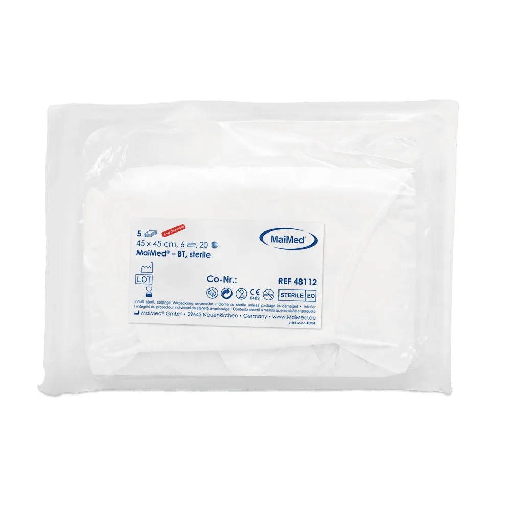 MaiMed-BT-steril 45x45, Rökochip, dubbelpackad
