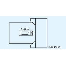FD PP mage/kotor Tyg sk 260x320* 9x22* crepe inslag | Förpackning (7 stycken)