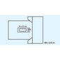 FD PP mage/kotor Tyg sk 260x320* 9x22* crepe inslag | Förpackning (7 stycken)