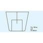 Hartmann Fdrape P turbanduk 100x65 90x75 P22 | Förpackning (22 stycken)