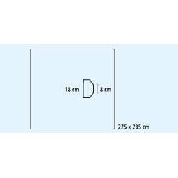 FD PP ENT/MKG tyg sk 225x235* 10x18* crepe inslag | Förpackning (8 stycken)