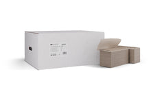 Pappershanddukar, V-vikt, 23,5x21cm, brun, 20x250 ark | Box (20 förpackningar)