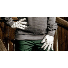 NITRAS bomullsjerseyhandskar, naturlig bomullsjersey | Förpackning (12 par)