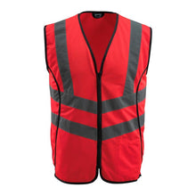 MASCOT® Wingate trafikväst, hi-vis röd