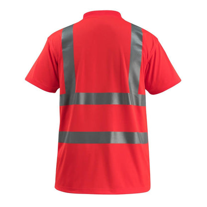 MASCOT® Townsville T-shirt, hi-vis röd