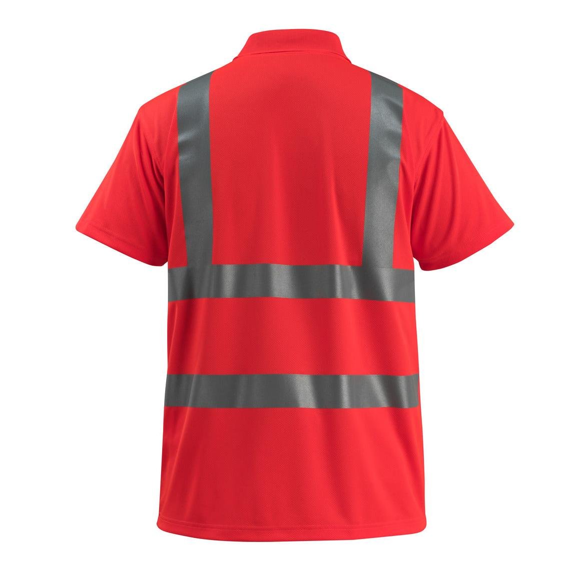 MASCOT® Bowen pikétröja, hi-vis röd