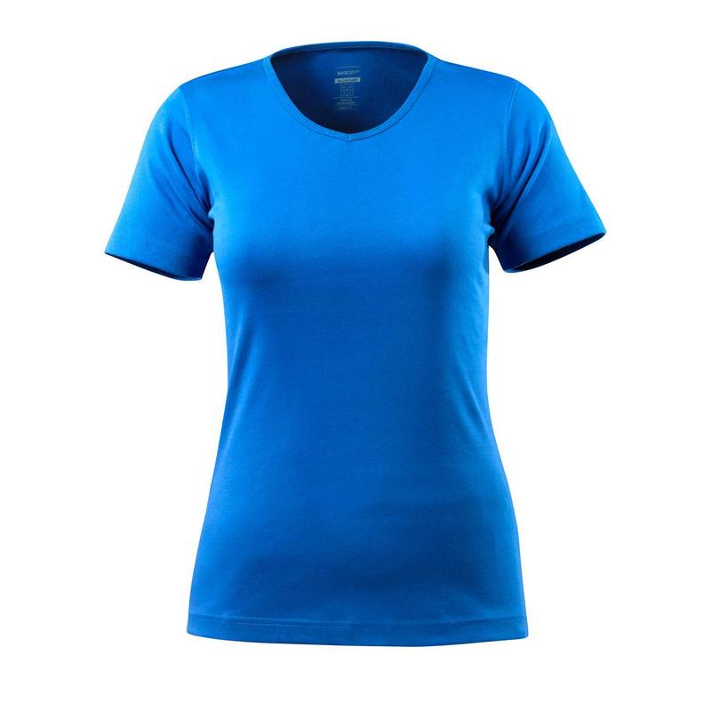 MASCOT® Snygg dam t-shirt, azurblå