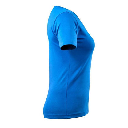 MASCOT® Snygg dam t-shirt, azurblå