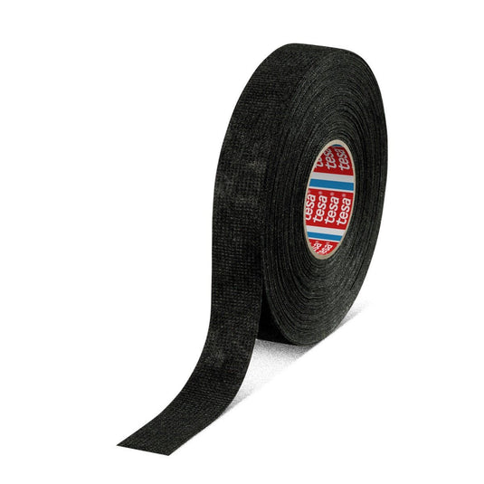 tesa 51608 PET-vävtejp, svart 25 m x 19 mm