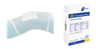 ABE® mesh tubbandage, 2,2 cm x 25 m, underarm | Förpackning (1 st)