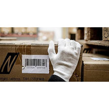 NITRAS bomullsjerseyhandskar, naturlig bomullsjersey | Förpackning (12 par)