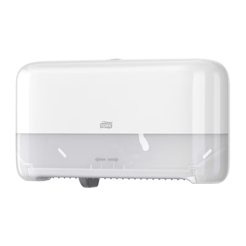 Tork OptiServe® Double Roll Tubeless toalettpappersdispenser Vit T7