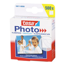 tesa Photo självhäftande kuddar, vita, dubbelsidigt självhäftande, 500 stycken
