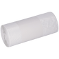 En rulle EMIL DEISS KG (GmbH + Co.) DEISS 56939 soppåsar (630x850 mm, vit, 40 stycken) med en enkel vit etikett lindad runt mitten på en ljus bakgrund.