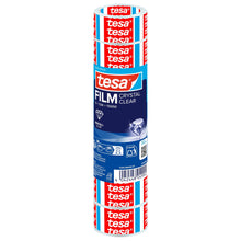 tesafilm CRYSTAL CLEAR, transparent, kristallklart, 10 m x 19 mm