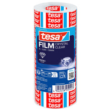 tesafilm CRYSTAL CLEAR, transparent, kristallklart, 33 m x 19 mm