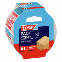 tesapack EXPRESS, 50 m x 50 mm, genomskinlig