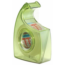 tesa HAND DISPENSER EASY CUT RECYCLED handrulle, grön, med tesafilm Clear Recycled 33 m x 19 mm