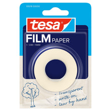 tesafilm PAPER, genomskinlig, i blisterförpackning, 33 m x 19 mm