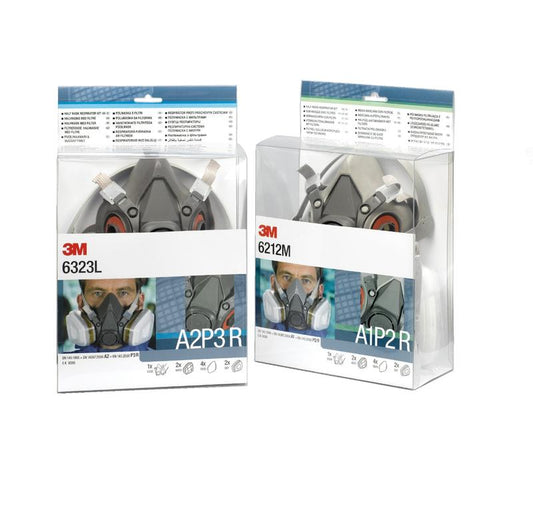3M™ andningsskydd halvmask set