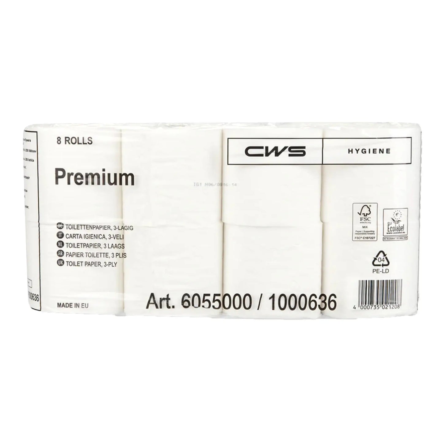 CWS toalettpapper Supersoft | Kartong (64 rullar)