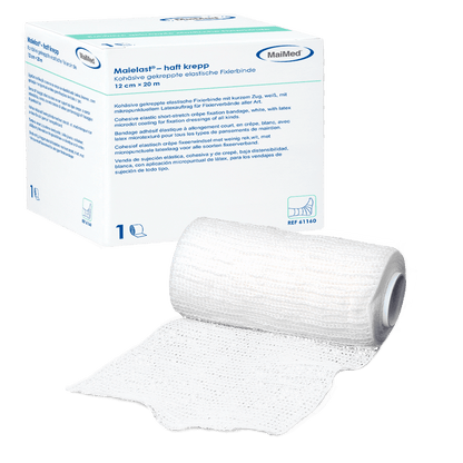 Maielast-haft krepp Elastiskt fästbandage, 1 st/kartong