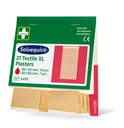 Xl textilgips, plåster | Förpackning (21 stycken)