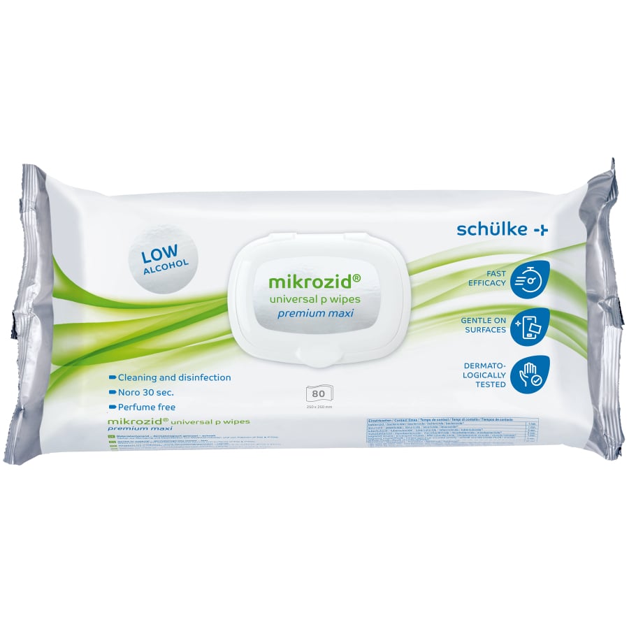 Schülke desinfektionservetter mikrozid® universal p wipes premium - Premium 