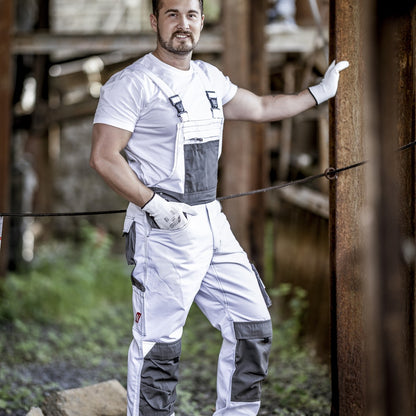 NITRAS MOTION TEX PLUS, byxbyxor, vit/grå