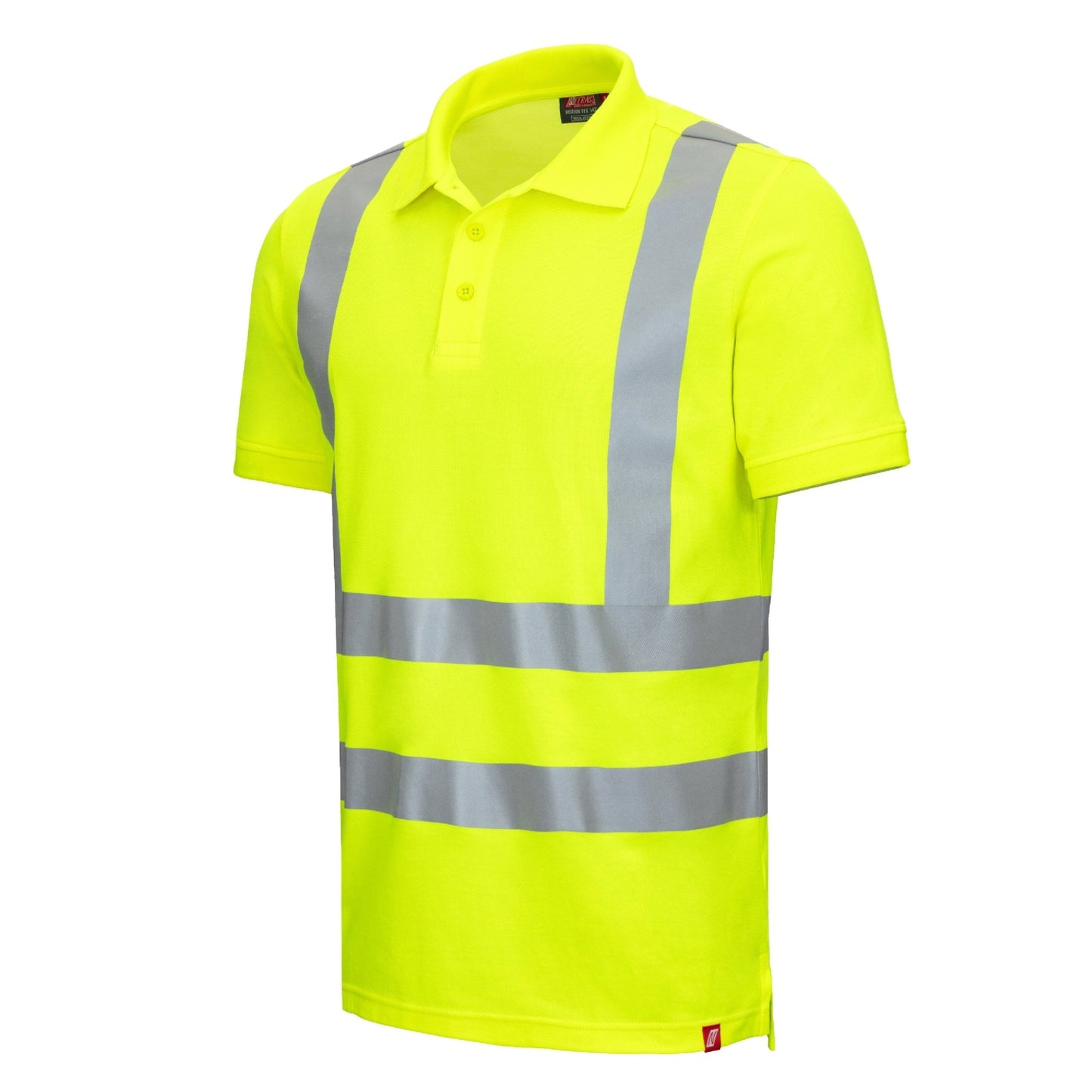 NITRAS MOTION TEX VIZ, pikétröja med hög synlighet