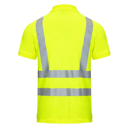 NITRAS MOTION TEX VIZ, pikétröja med hög synlighet
